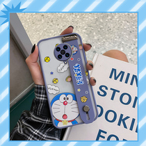The best applies to Xiaomi NOTE9 cute K40 cartoon K30 mobile phone case 11 crossbody millet 10 youth silicone 10X personality 9 creative Dora 8 wristband all-inclusive border anti-fall transparent Womens model