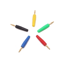 Eimais 2 0mm pure copper gilded banana plug long tester PVC plastic resistant 10AAMASS