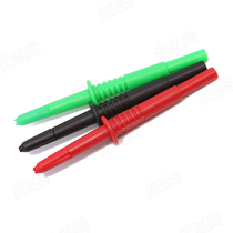 Instrument-meter test probe with 4 0mm nickel-plated banana socket lantern head sharp needle resistant to high pressure PA plastic shell