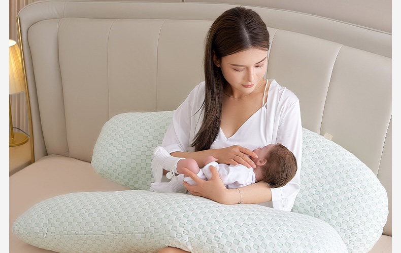 Mommytime孕妇枕护腰侧睡枕托腹孕妇睡觉侧卧枕头抱枕U型孕妇用品 — 48
