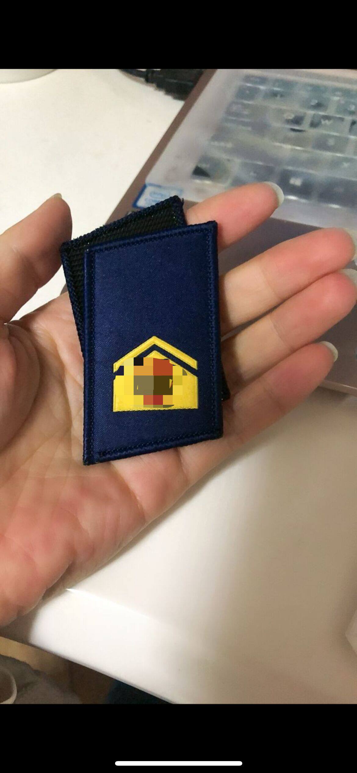 Preparation of the Diligent Collar Rules For Forest Fire Protection Arm Zhang Diligent Arm Zhang Fire Rescue Combat Combat Training Wear Magic Sticker