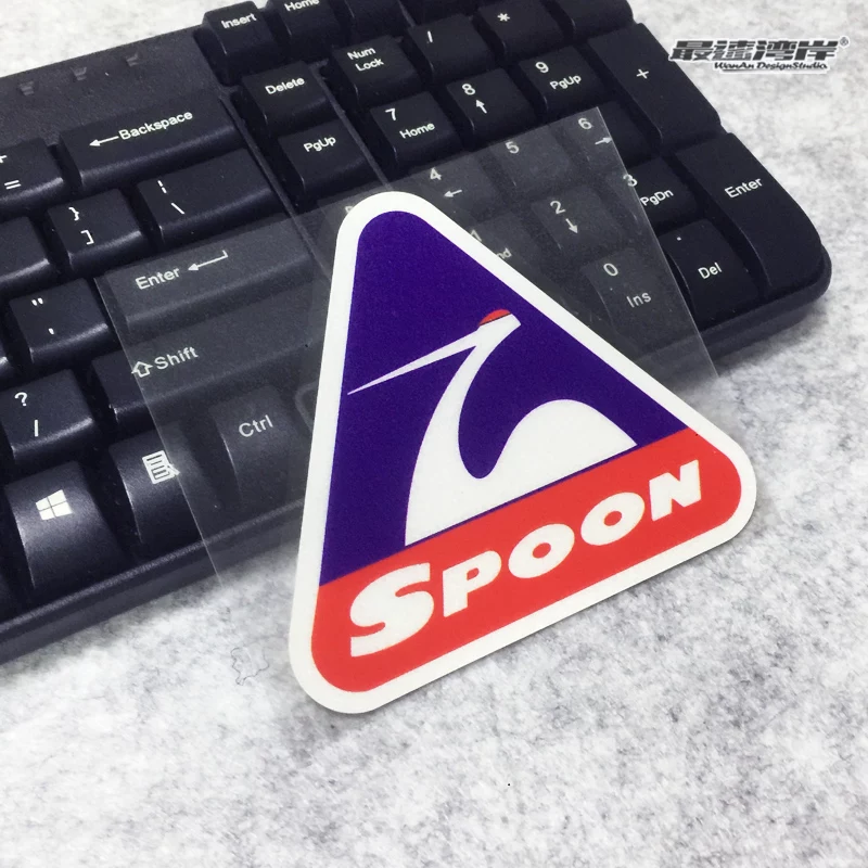 Suitable for Fit Civic Automotive Series SPOON Fan Patch JDM Modification Vehicle Patch FC2 FK8 GK5