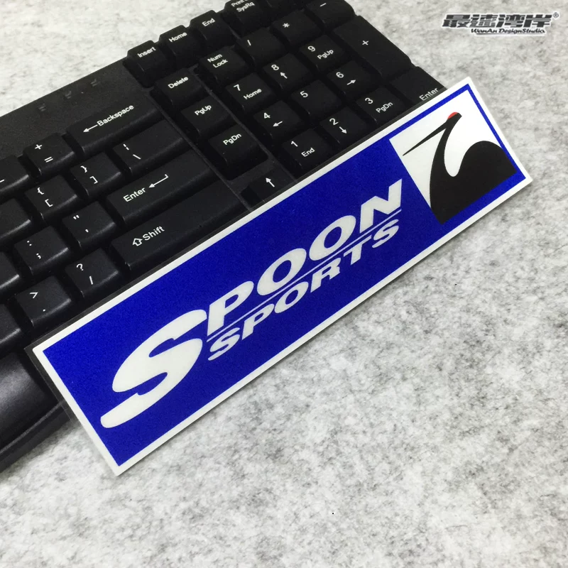 Suitable for Fit Civic Automotive Series SPOON Fan Patch JDM Modification Vehicle Patch FC2 FK8 GK5