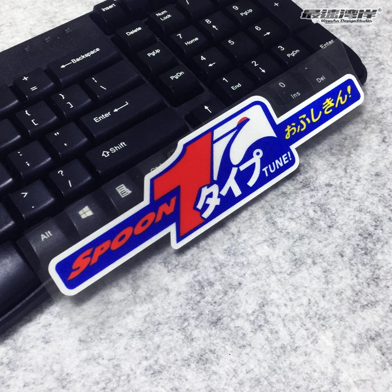 Suitable for Fit Civic Automotive Series SPOON Fan Patch JDM Modification Vehicle Patch FC2 FK8 GK5