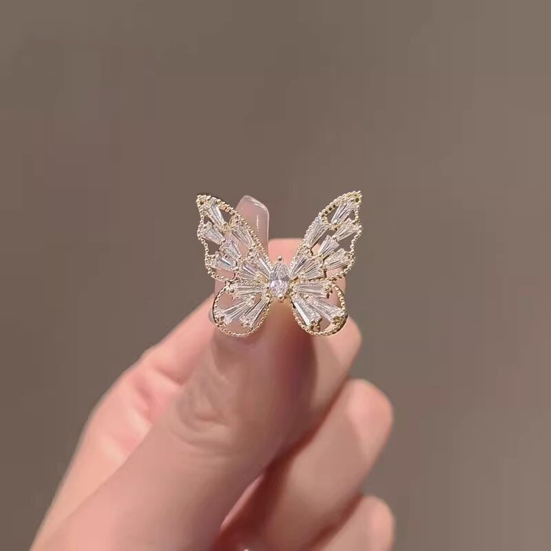 Outlet brand discount store closing clearance sale: find amazing deals on delicate butterfly openwork brooches for women's accessories.