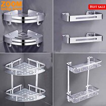bathroom shelf toilet storage rack no punching shower racks