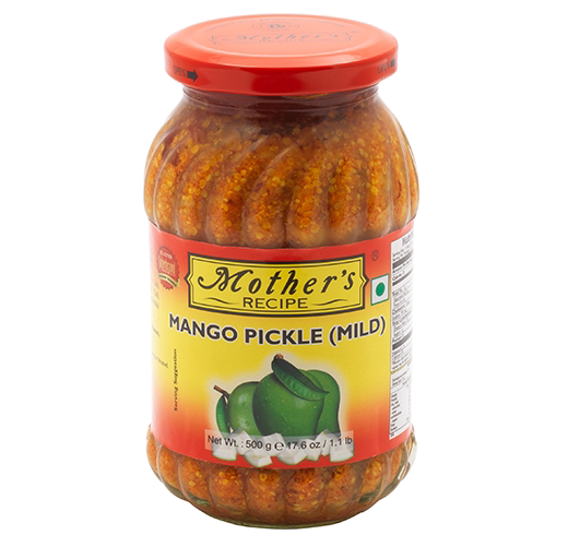 Mothers Mango Pickle Mild 500g India imported mango sauce