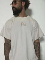 Seventh Season Mainline FG Flocking Print 280 gr Heavy Pound Summer Lovers Pure Cotton Loose Short Sleeve T-shirt