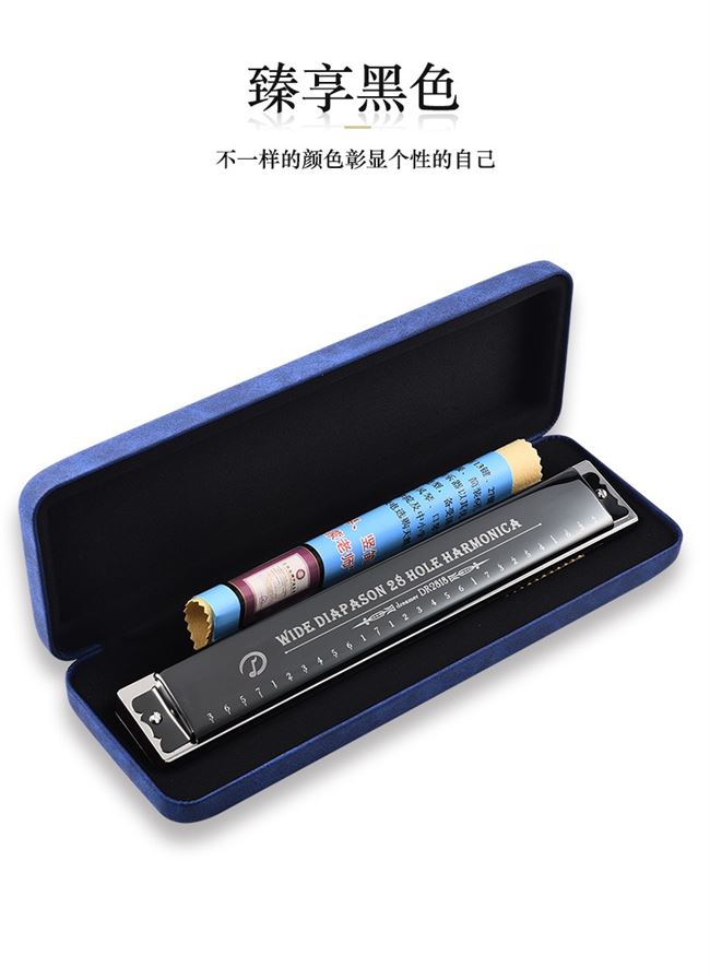Nhập khẩu chiêng xuân 28 lỗ đa âm / có dấu c hòa tấu người lớn mới bắt đầu chơi nhạc cụ chuyên nghiệp - Nhạc cụ phương Tây ampli guitar điện