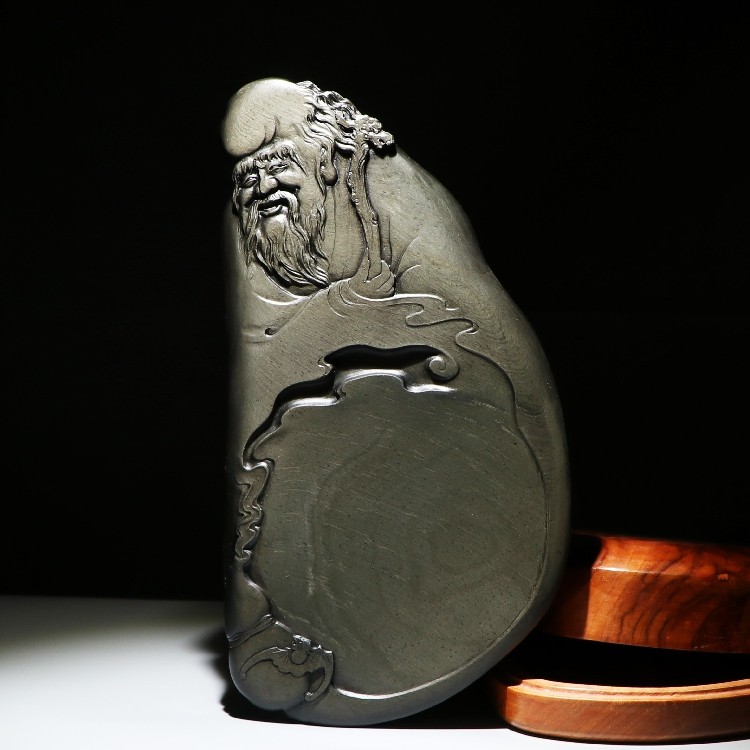 Stone Ink Stone Collection Old Pit Brush Silk Sushi 4 Famous Pulpit Famous Artists Ink Stone Original Stone Collection And End Ink Stone