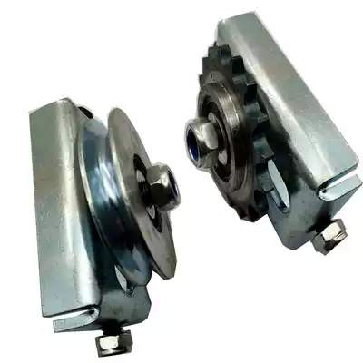 Duck truck dump truck automatic TARP accessories pulley wire rope chain tensioner adjusting wheel corner wheel