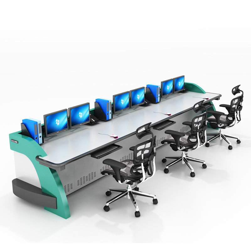 Xiangrui Shenzhou Monitor Operation Desk Control Dispatch Command Center Bench Multimedia Film Monitoring Desk Customized Section N Section