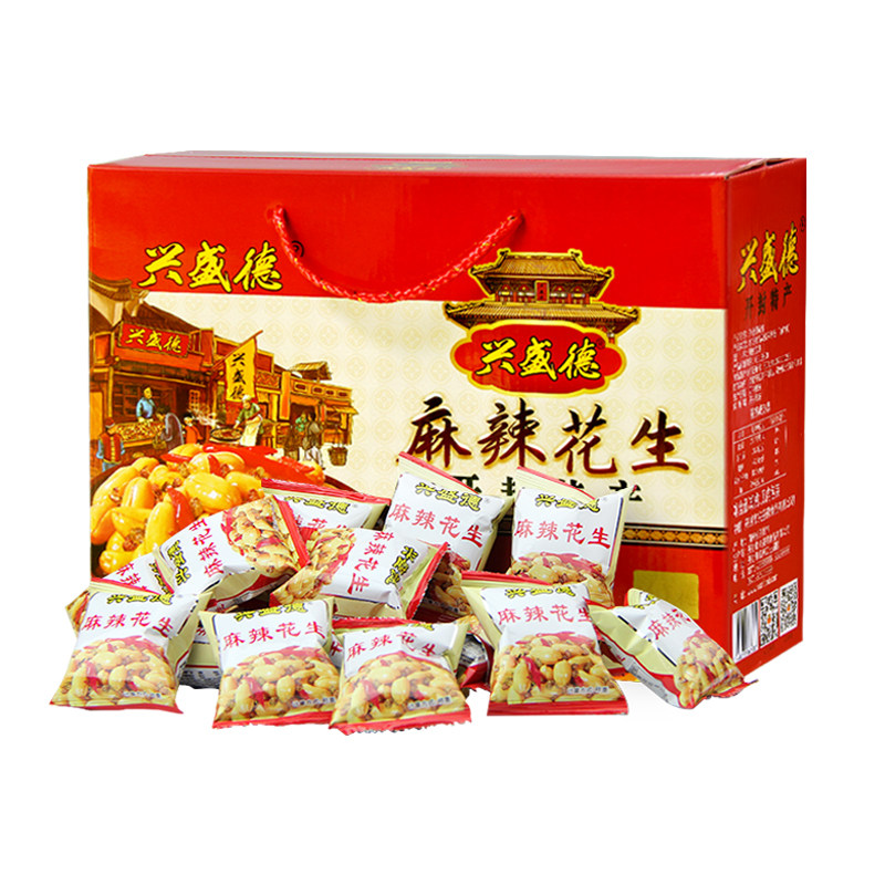 Flourishing Derby Spicy Five Spiced Peanut rice 1000g Hand grip bag Courtesy Kit Very Open Seal of Nuts Fried stock snacks