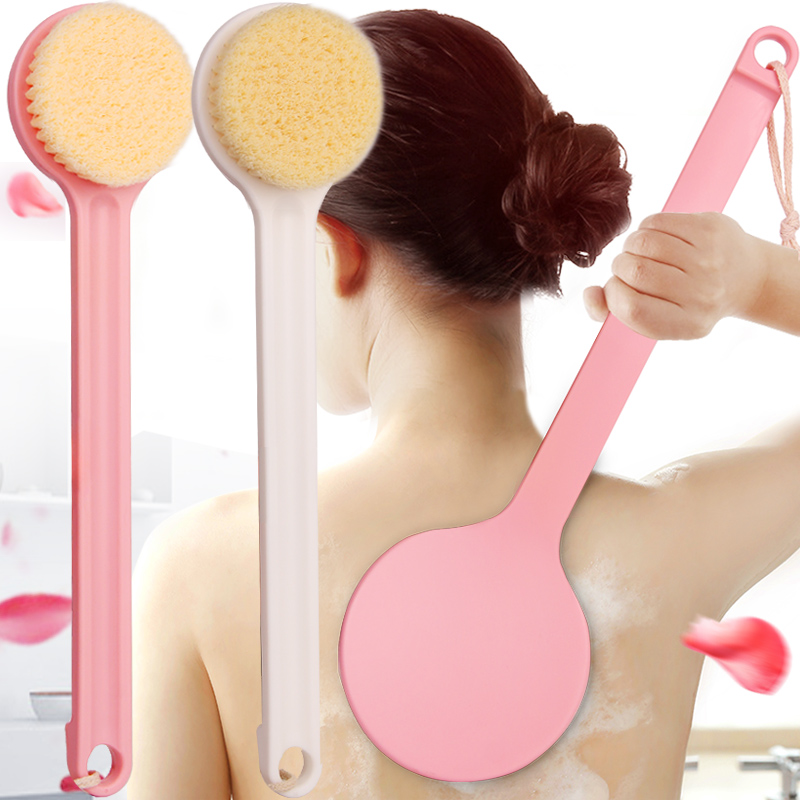 The Japanese rubbing artifact is powerful and does not ask people to rub the back and rub the back brush bath brush long handle soft hair bath brush