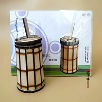 Mongolian characteristic handicrafts jigsaw ethnic elements wooden jigsaw tourist souvenir decorations ornaments