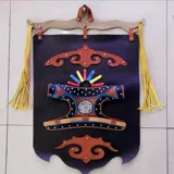 Монгольский элемент Новая кожаная живопись национальная характерная мастерская крытая настенная картина Монгольская сумка отель отель