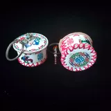 Брелок, этнический декор ручной работы для ключей