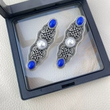 Этнический аксессуар для волос, оригинальная ретро бирюзовая заколка для волос, шпильки для волос, этнический стиль, популярно в интернете