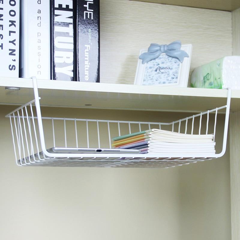 Office Divine Instrumental Containing Basket Suspended Desk desk Partition Shelf shelf Book Iron Art Dormitory Hanging Basket