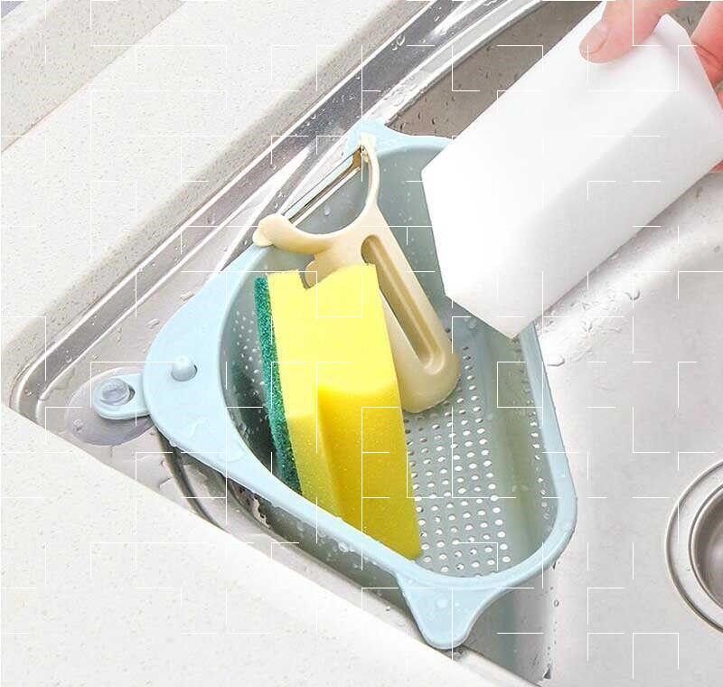 Standing Water Basket Triangle Shower water Sink Leaking Sob Melon Cloth Drain Water Rack Drain Juice Xian Bowls Pool Lil Water Basket