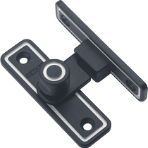 No punching stainless steel sliding door lock 90 degree wooden door buckle anti-theft door buckle buckle balcony door latch door bolt