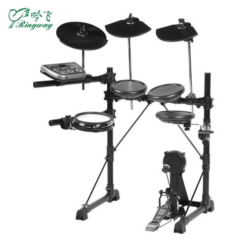 Yinfei TD92M Электрический барабан набор барабанов для детей для начинающих для домашнего использования Вводной экзамен по производительности Профессиональный удар Электронный барабан Электронный барабан