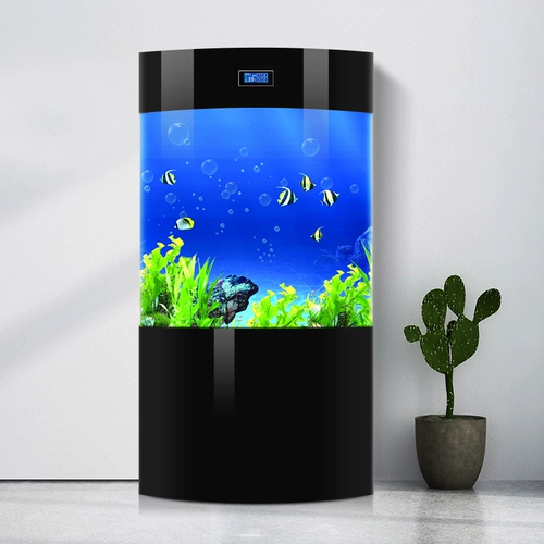 Акриловая экологическая золотая рыбка аквариума водные коробки средней гостиной крупномасштабная обувная шкаф освобожденный подводной фильтр.