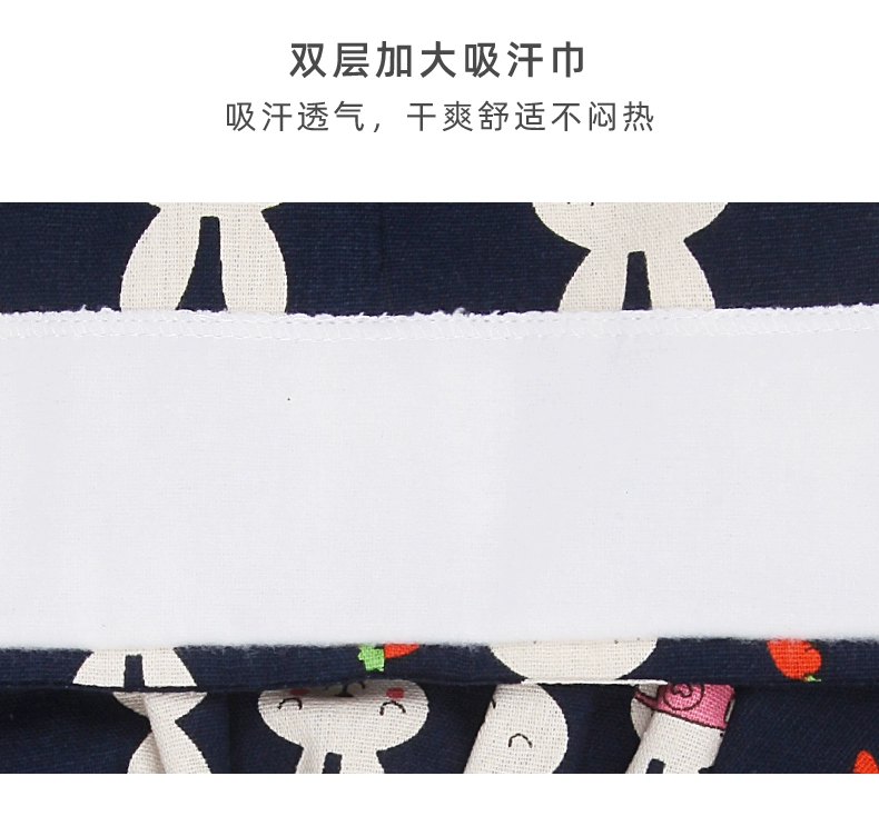 Mũ phẫu thuật Miruman nữ cotton nguyên chất phòng mổ mũ in hình y tá mũ nha khoa thẩm mỹ viện mũ bác sĩ Mũ Baotou mũ con sâu y tế