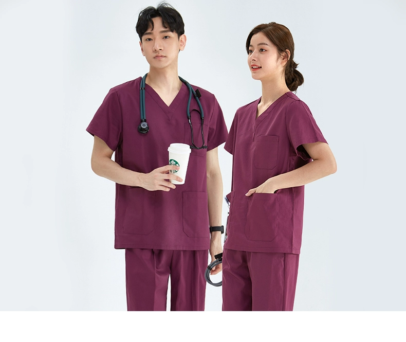 Áo choàng phẫu thuật, áo choàng rửa tay, áo choàng phòng mổ cotton nguyên chất nữ dài tay nhanh khô đồng phục y tá ngắn tay, đồng phục bác sĩ chà, quần yếm nam áo bảo hộ phòng sạch
