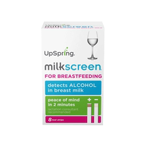 Upspring Breast Milk Alcohol Test Strips Maternal Breast Milk Safety Check Lactation Test 2 Minutes Portable 8 Pack