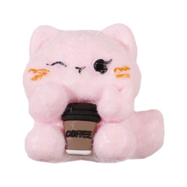 Creative Toy Kitten Squeeze Toy Stress Relief Gadget Soft Rubber Squeeze Toy Popular Cute Toy Squeeze Toy