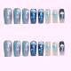 Ocean Elements Starry Sea Journey·Jellyfish Wearable Nails Removable Nail Art 24 Pieces