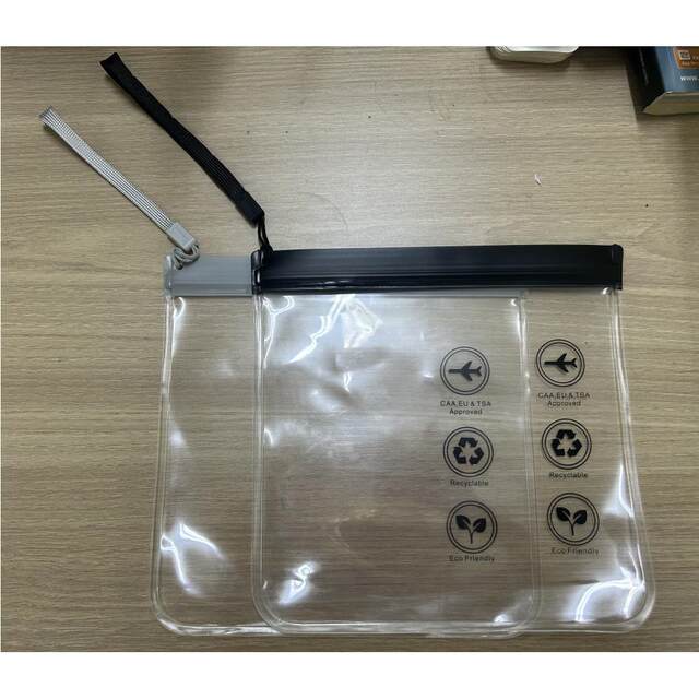 Eva Lanyard Transparent Travel Sealed Waterproof Toiletry Bag Travel Bag Cleaning Storage Bag Logo