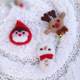 Foreign Trade Christmas Decorations, Christmas Tree, Snowman, Socks, Wool Felt Cartoon Ornaments, Christmas Accessories, Hanging Ornaments