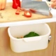 Đồ dùng nhà bếp hộ gia đình dụng cụ lưu trữ thùng rác có thể thiết bị tiện ích nhỏ Cửa hàng bách hóa kệ bếp sáng tạo - Micrô