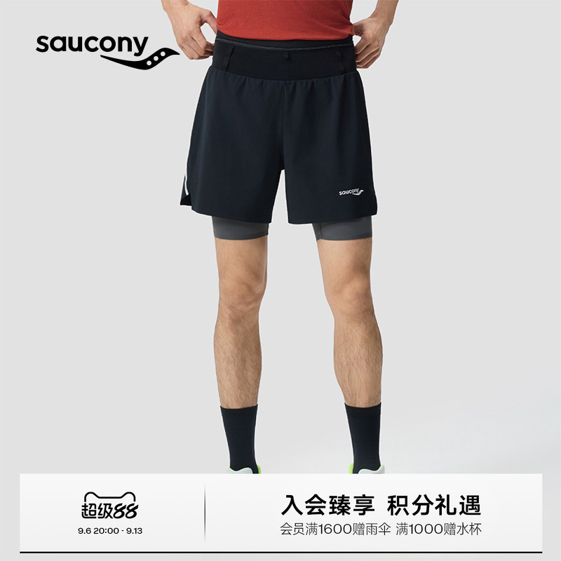 Saucony New Men's 2026 Summer Running Training Series Professional Sports Shorts Saucony New Men's 2026 Summer Running Training Series Professional Sports Shorts