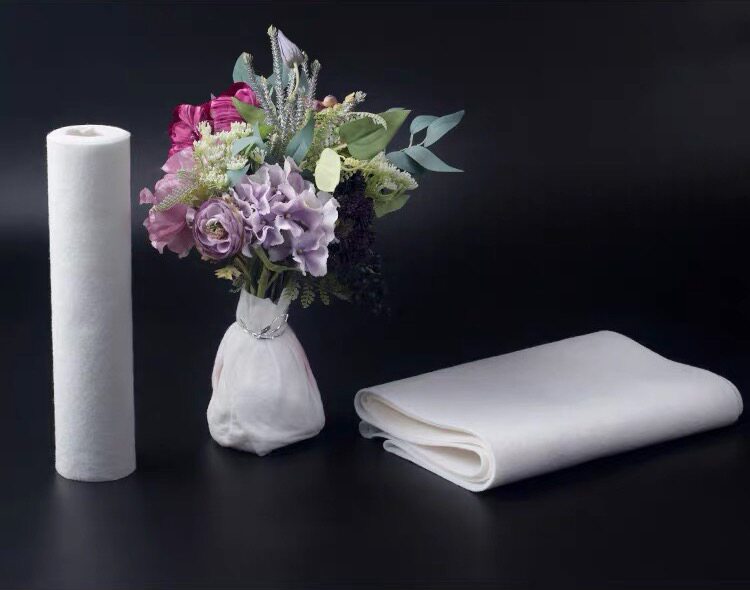 Imported Water Retention Cotton Flowers Pocket Water Bag Kept Water Bag Fresh moisturizing absorbent cotton sheet Bouquet Wrapping Paper material flower shop