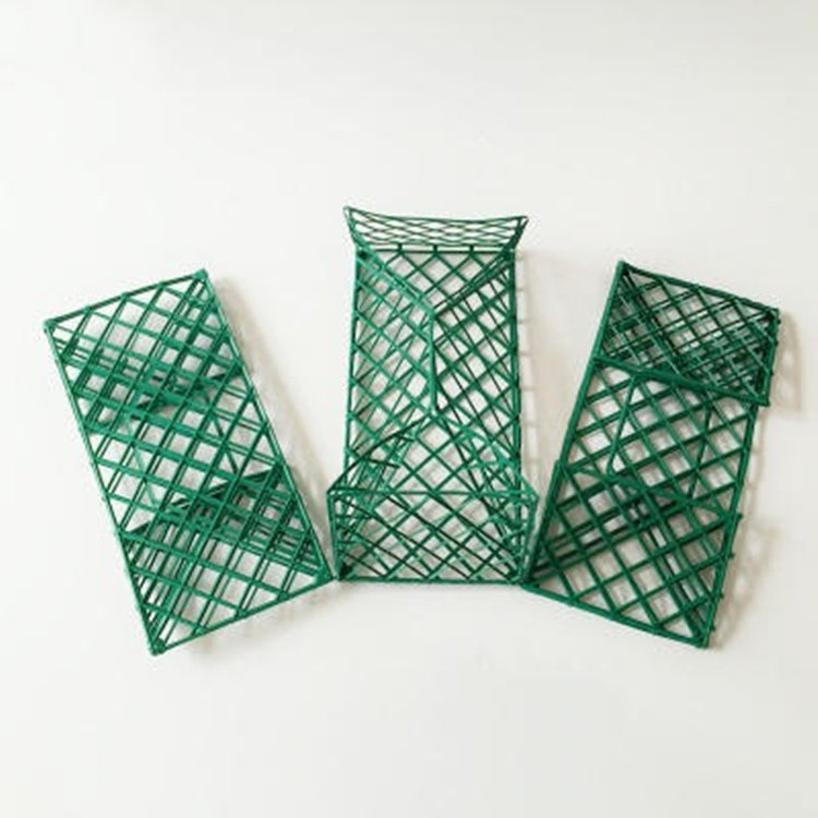 Flower Clay Mesh Opening Tripod Flower Clay Fixer Rectangular Net Rack Mesh Hood Flower Floral Flower Clay