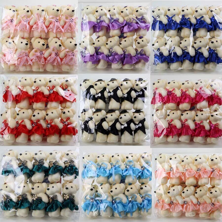 Bear bear bouquet packaging material florist bear flower packaging material