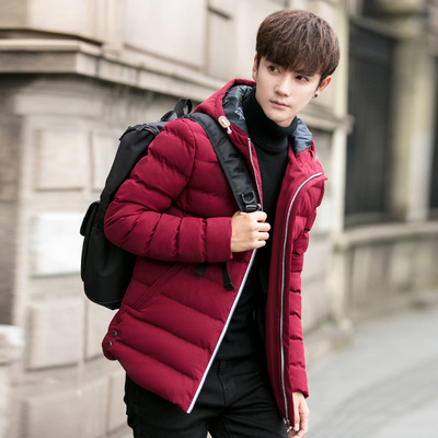 公牛丹尼男韩版宽松情侣加厚棉衣外套工装