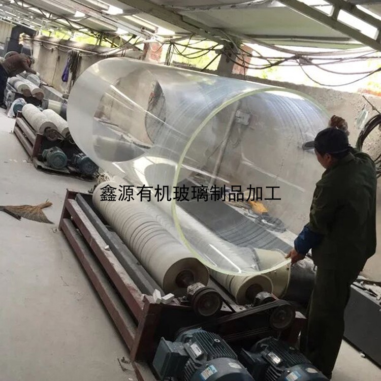 Transparent plexiglass round tube fish tank aquarium decoration acrylic tube products processing custom