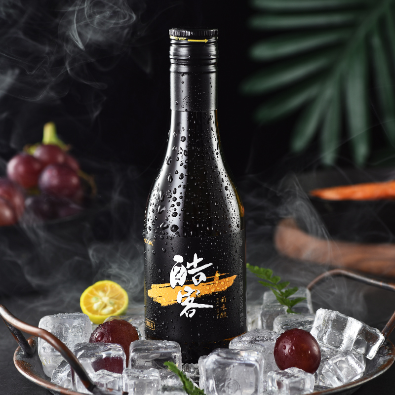 酷客KOOK新品葡米酿12.8度180ml 微醺混酿半干型黄酒果米酒葡萄酒