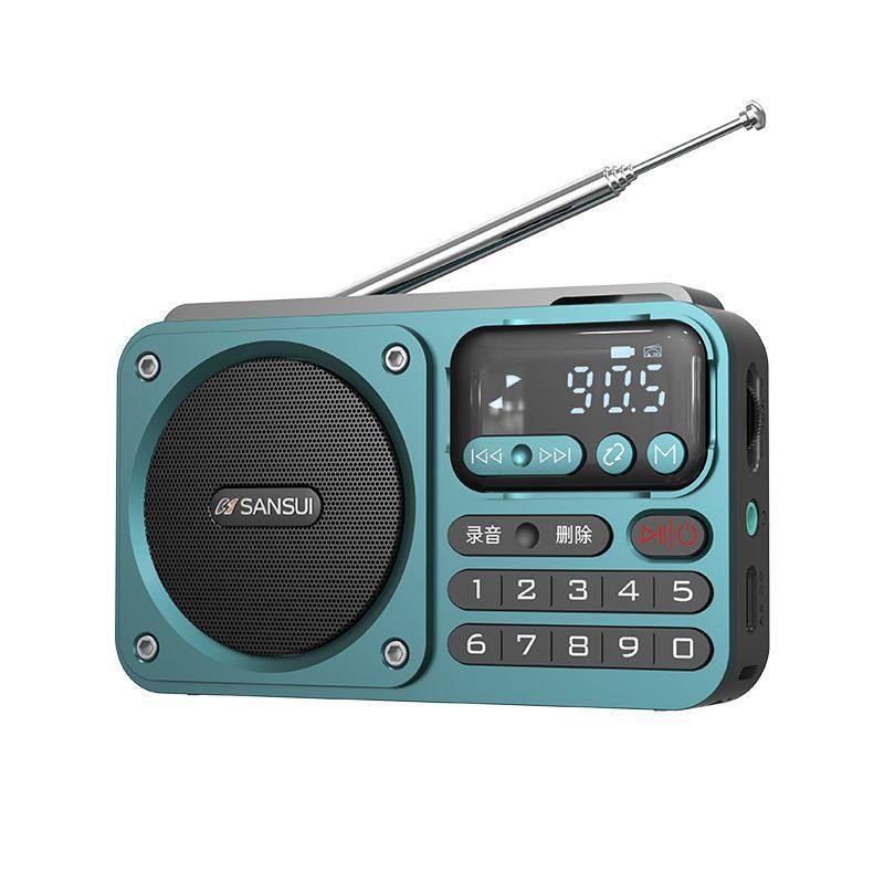 Sansui/Fengshui F22 Bluetooth Speaker Fm Radio Portable Multi-Function with Card Slot and USB Flash Drive External Recording
