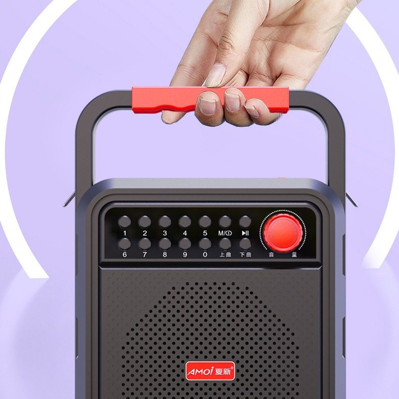 Xiaxin A7 Outdoor Portable Bluetooth Speaker 6.5inch Speakers Can Connect Two Devices Tws Digital Karaoke