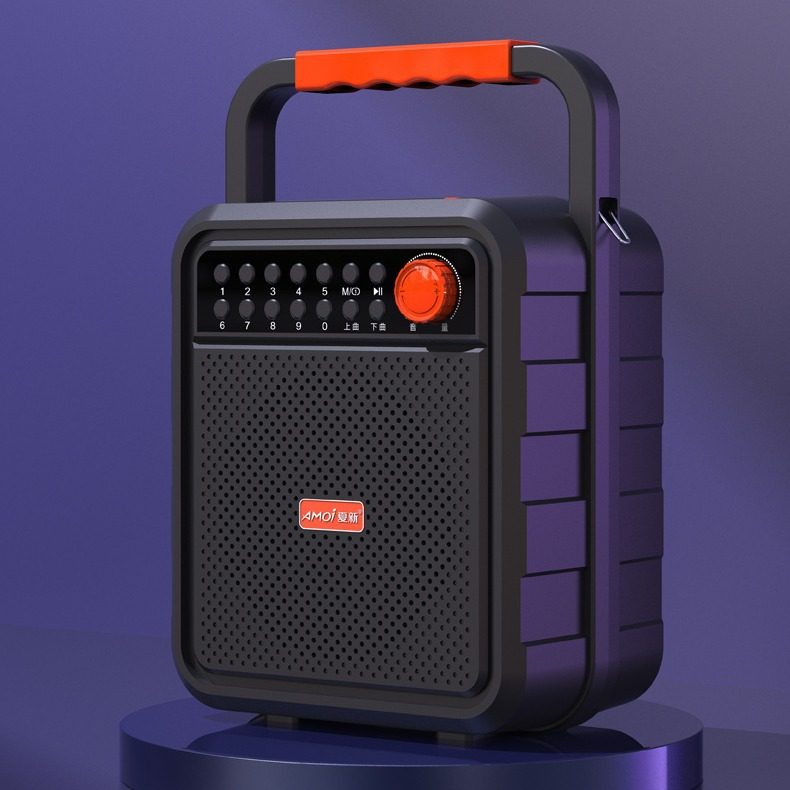 Xiaxin A7 Outdoor Portable Bluetooth Speaker 6.5inch Speakers Can Connect Two Devices Tws Digital Karaoke