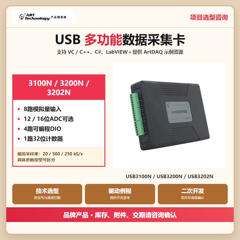 Alpha Usb3100N/3200N Analog Data Capture Card 16-Channel Ad Supports Labview Capture Card Alpha Usb3100N/3200N Analog Data Capture Card 16-Channel Ad Supports Labview Capture Card