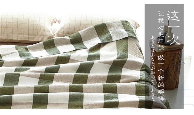 Khăn bông được in Bắc Âu đơn tua rua đôi sáu lớp gạc chăn sofa ngủ trưa chăn thường đan chăn - Ném / Chăn gia chan long cuu