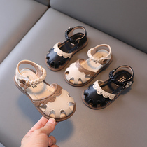 Three-year-old womans shoes summer style 4-year-old fairy high-end Baotou sandal girl shoes girl leather shoes summer toddler woman shoes children