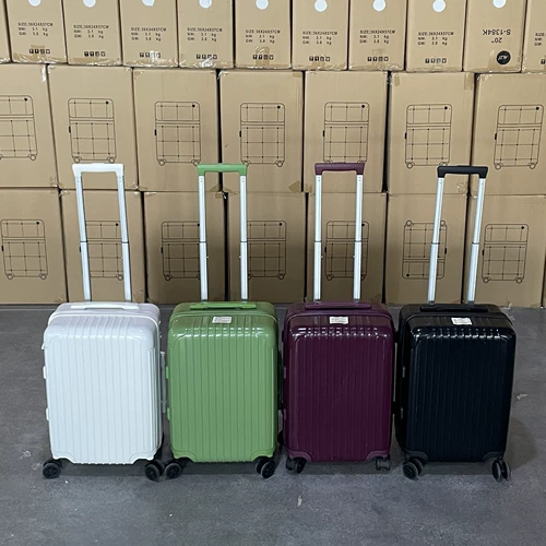 Экспорт иностранной торговли 20 чемоданы для женщин Candy Color Lightwight Traving Traven Trostley Case для мужчин Silent Universal Wheel Password Box