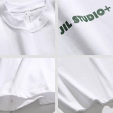 Tide, летняя ретро зеленая хлопковая футболка, в американском стиле